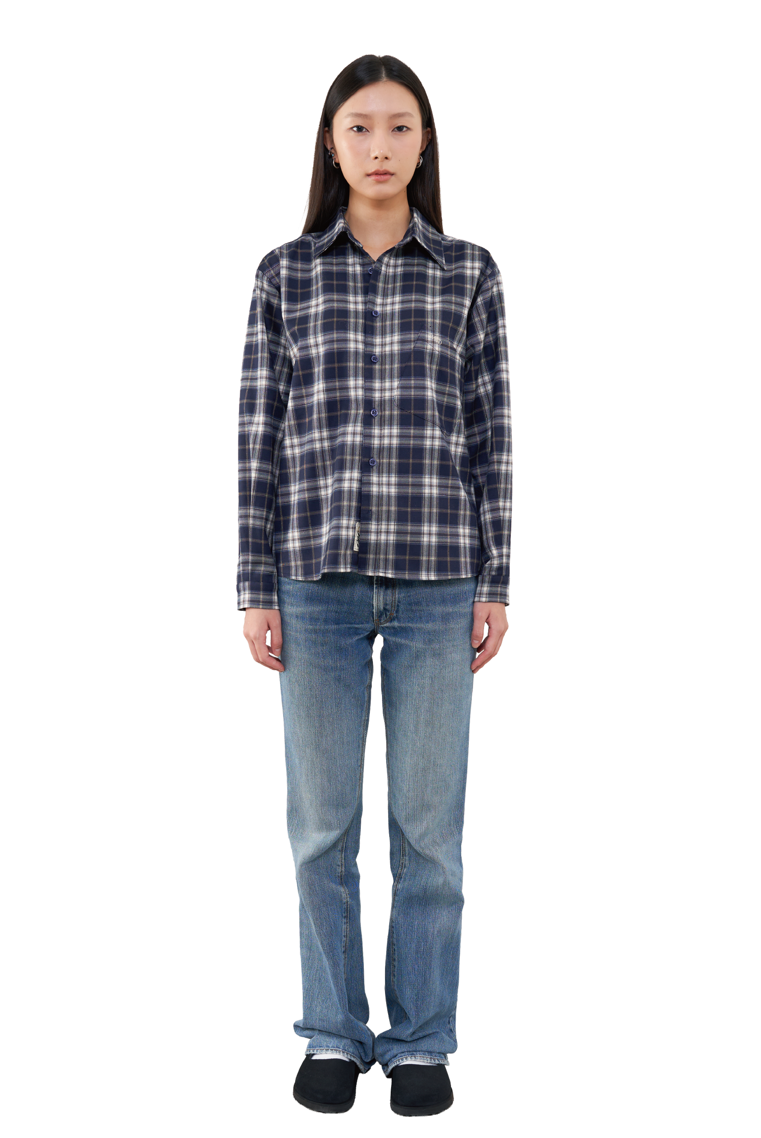 Flannel Button Up Shirt