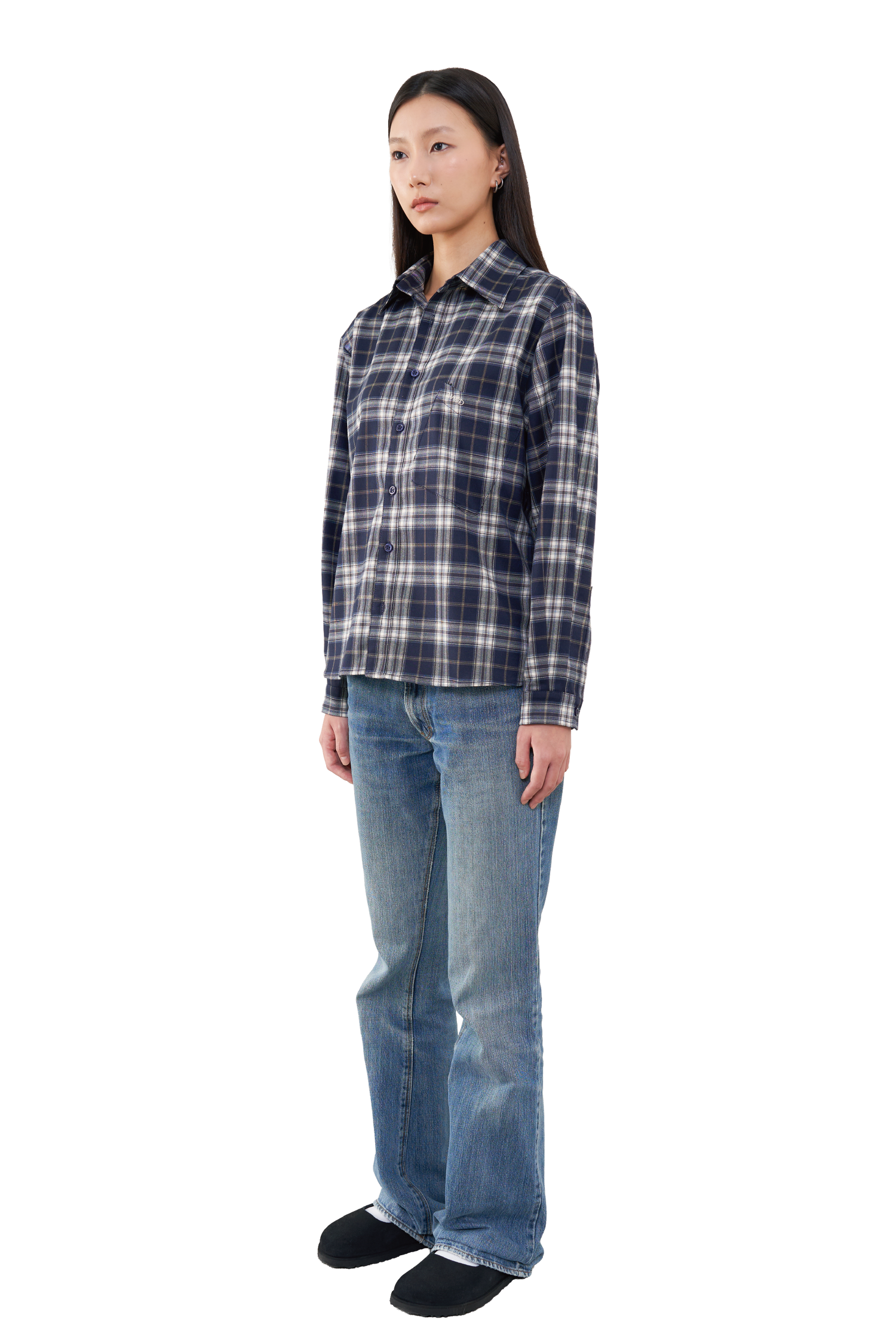 Flannel Button Up Shirt