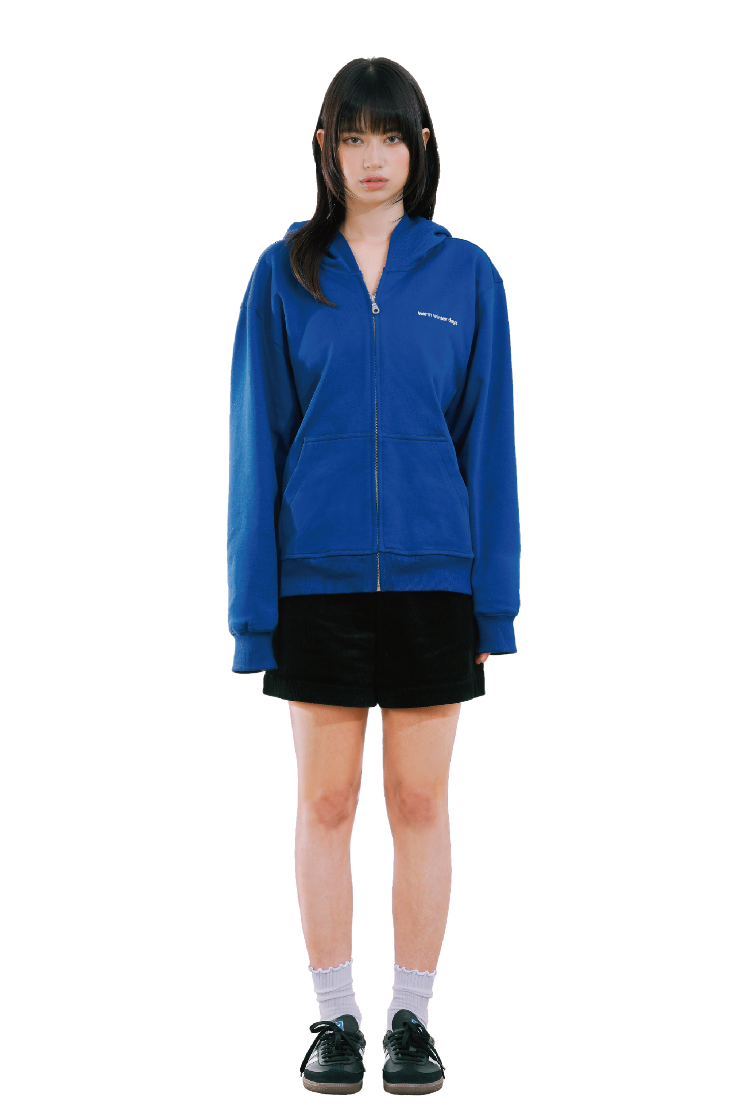 Zip Up in Sapphire