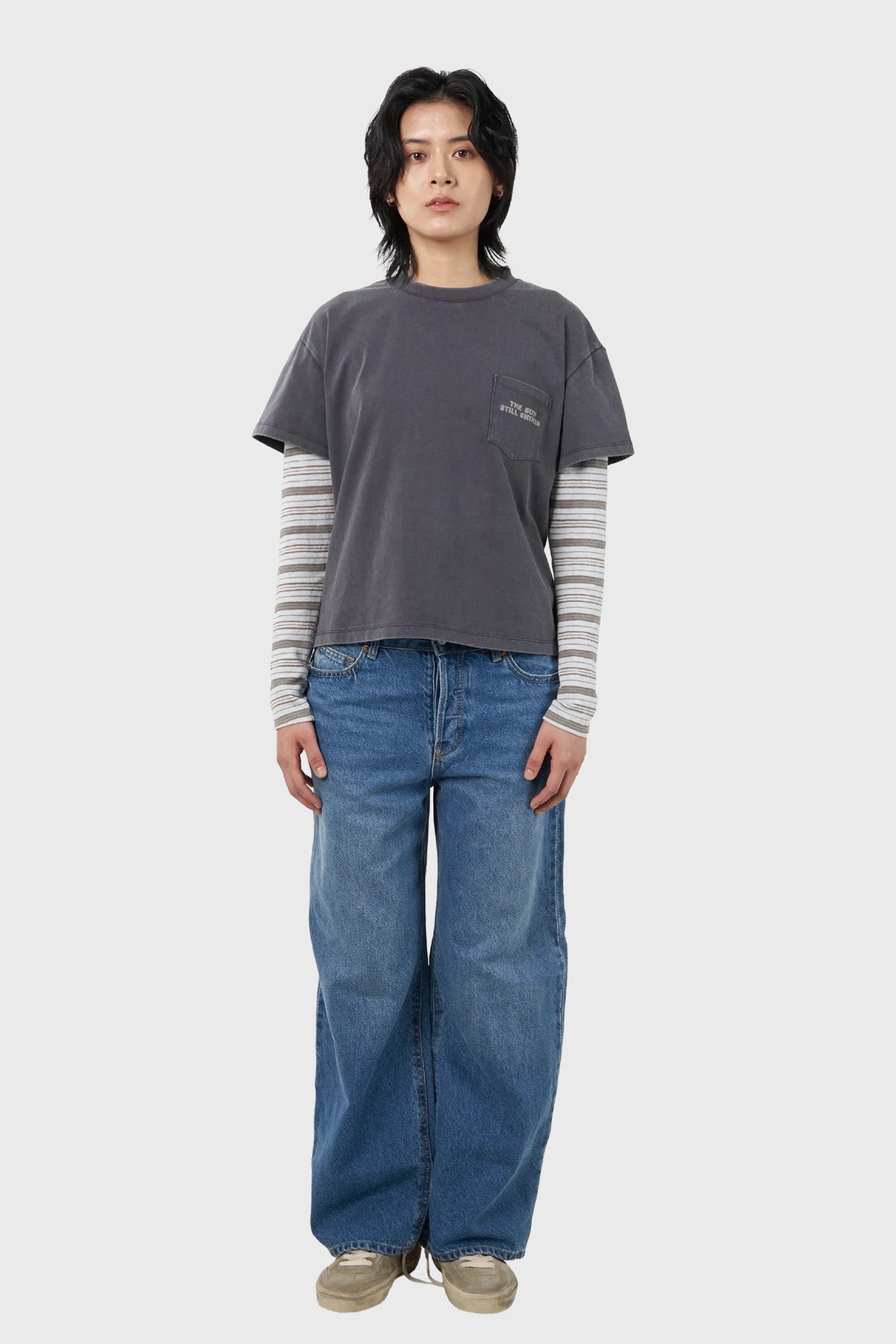Double Layered Pocket Tee