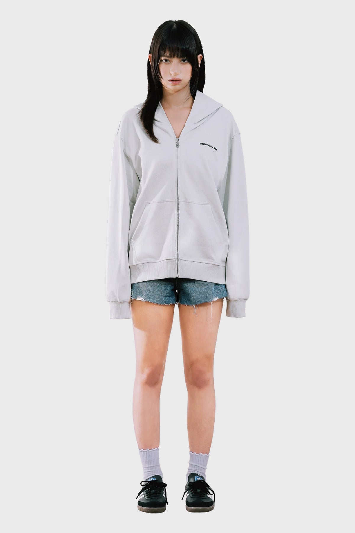 Cloud Zip Up Hoodie