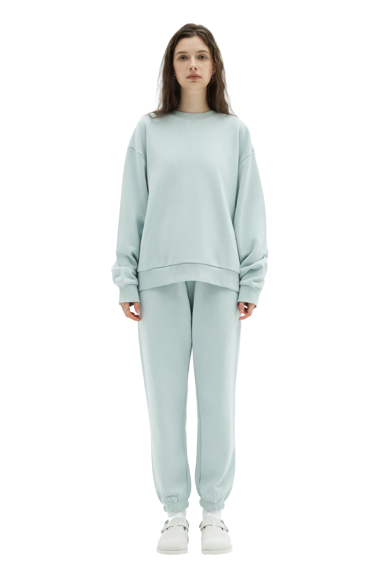 Sweatpants in Powder Blue