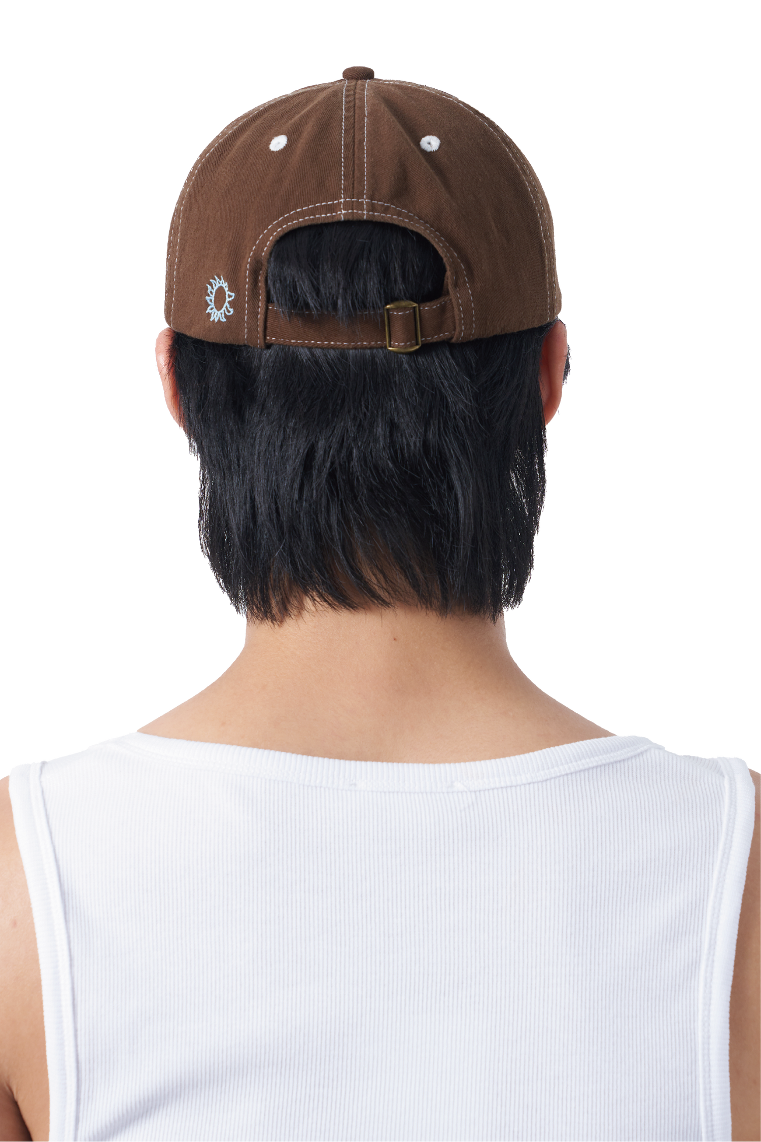 Logo Cap in Rusty Brown