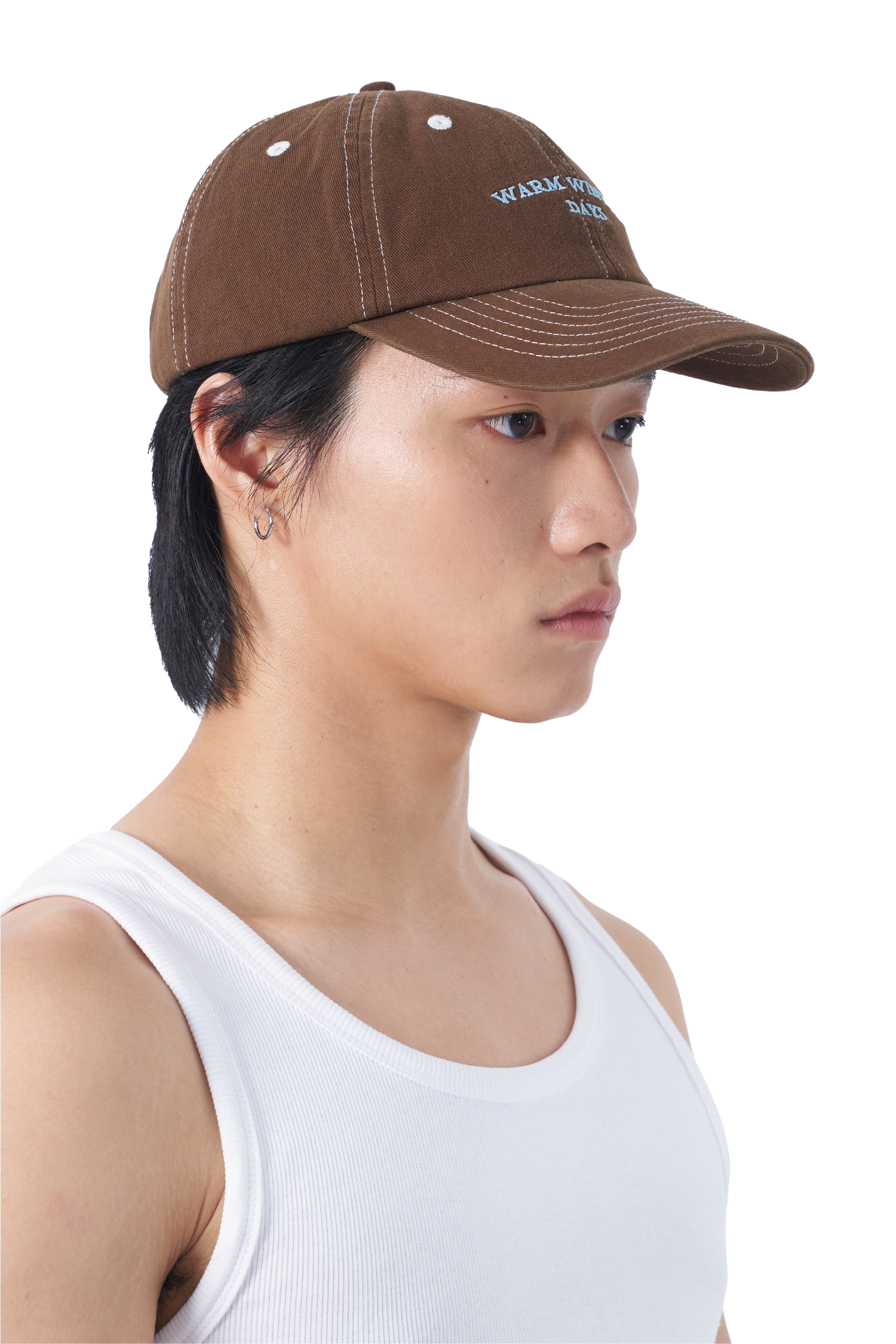 Logo Cap in Rusty Brown