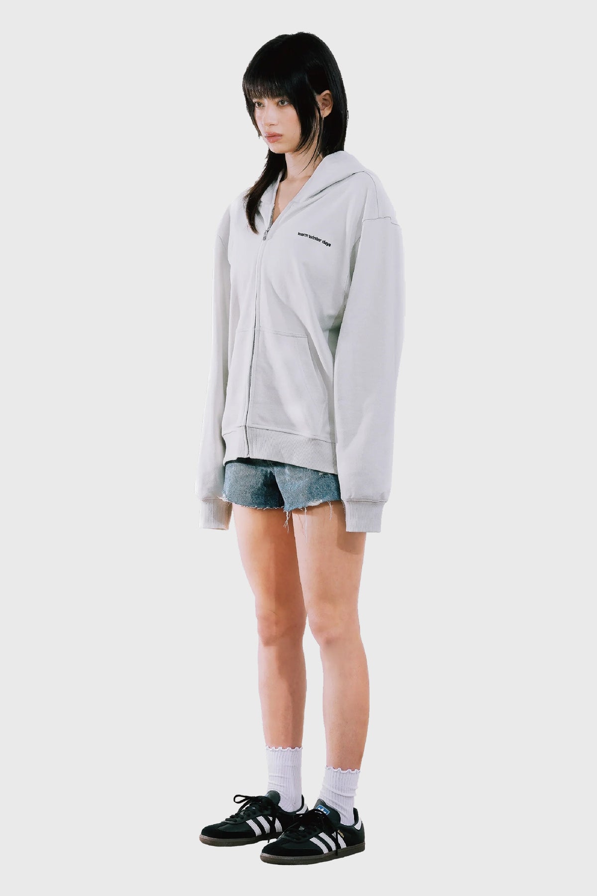 Staple Zip Up Hoodie