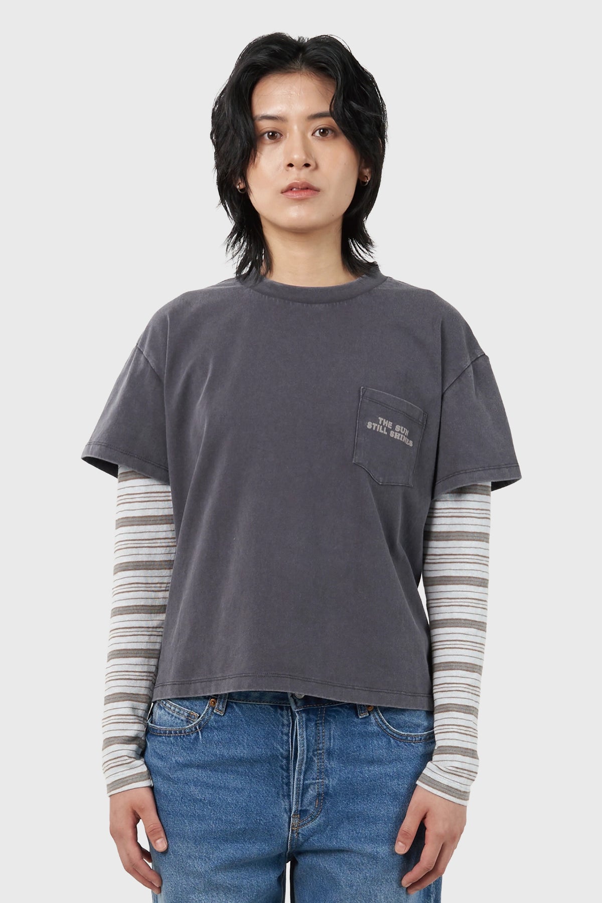 Double Layered Pocket Tee