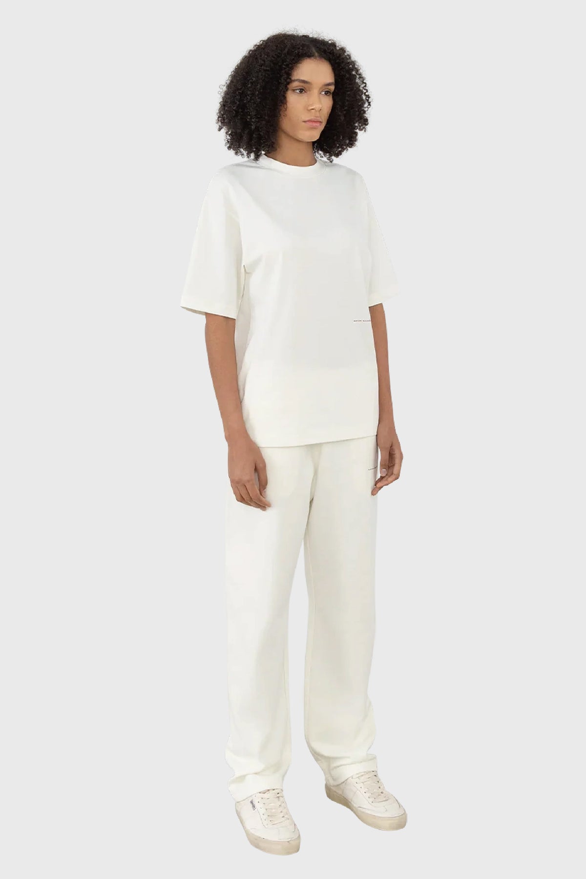 Off White Straight Leg Sweatpants