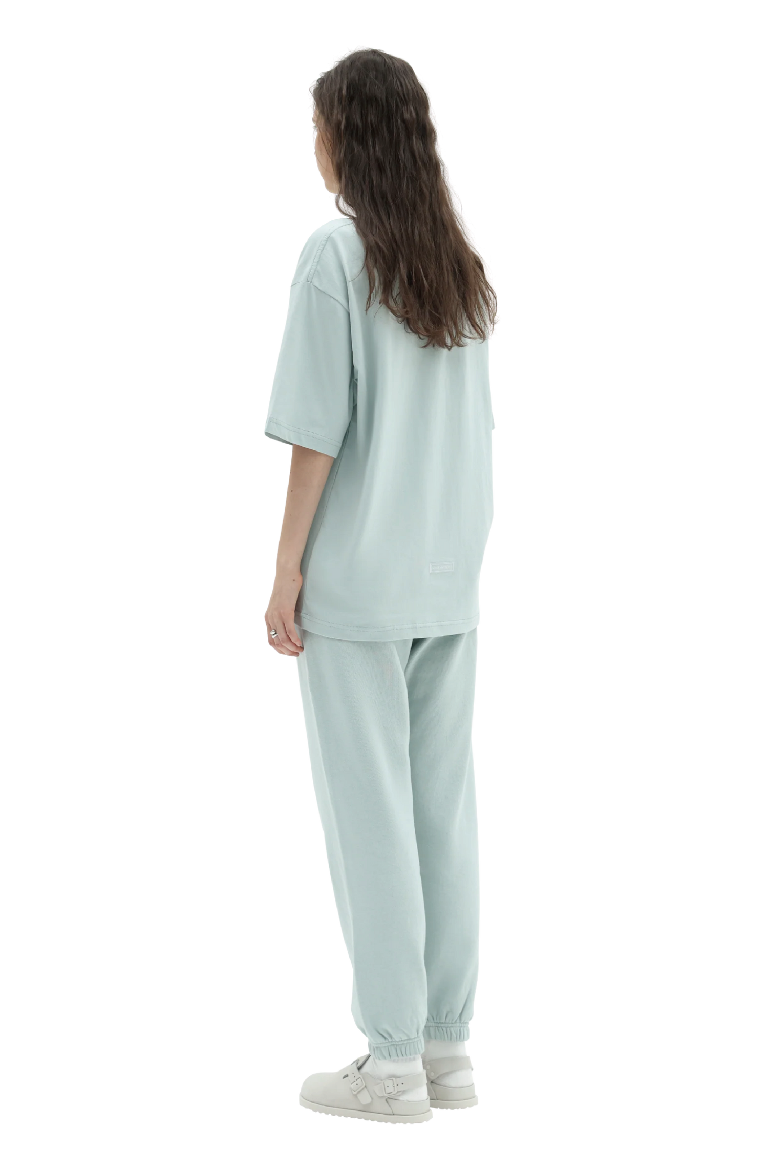 Box Tee in Powder Blue