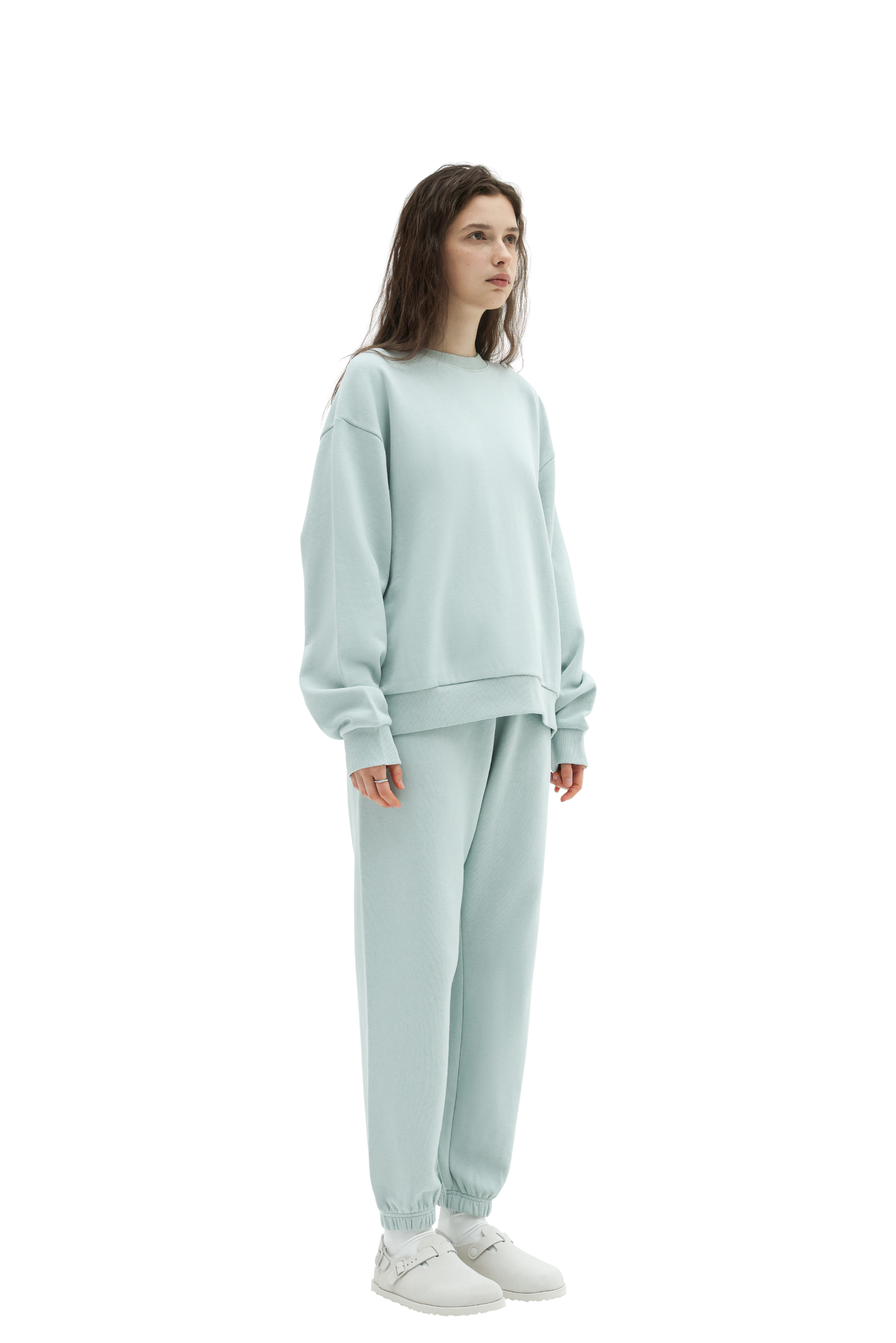 Sweatpants in Powder Blue