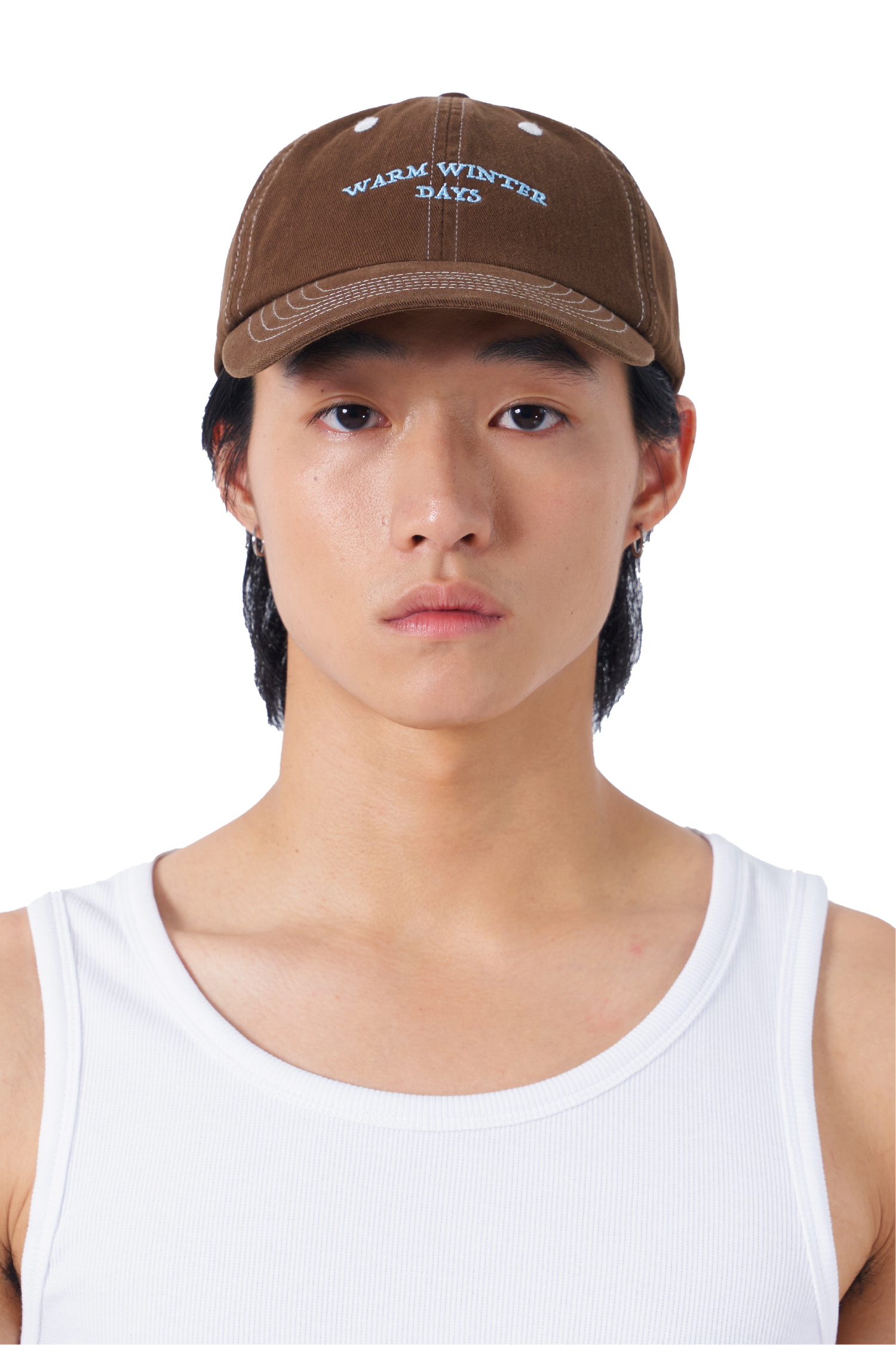 Logo Cap in Rusty Brown