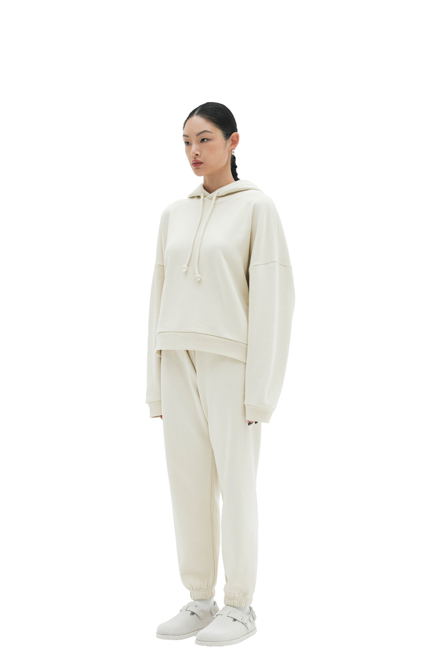 Hoodie in Butter