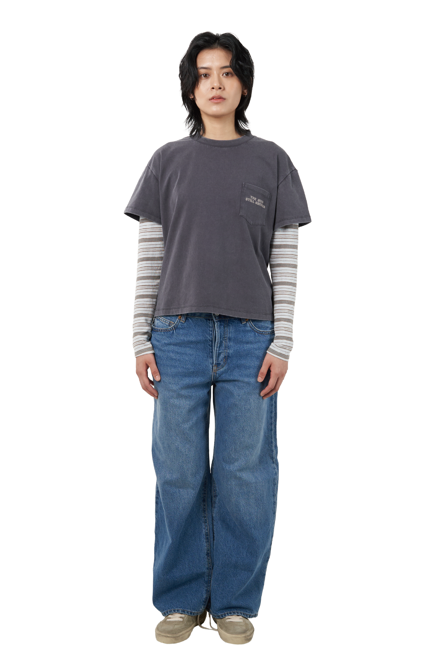 Double Layered Pocket Tee